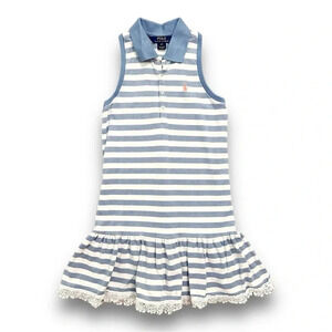 Polo by Ralph Lauren | Girls Racerback Dress (M) 💙